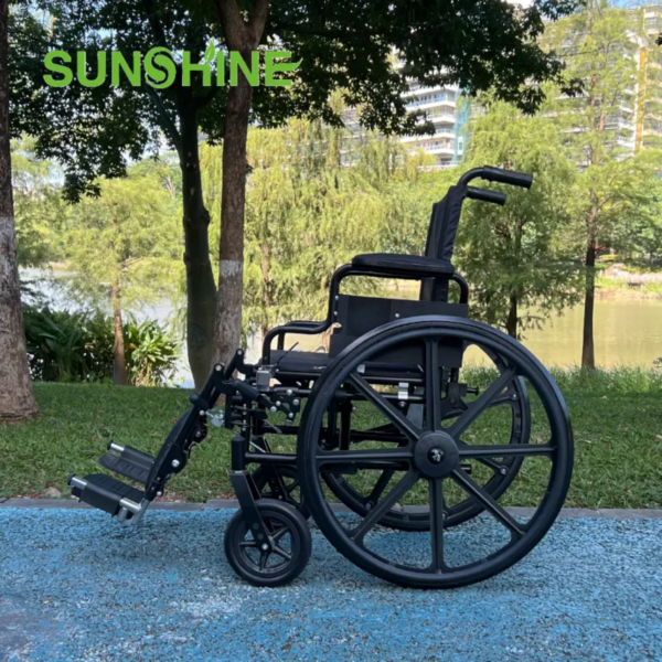 Fauteuil roulant en aluminium confort – Image 2