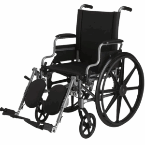 fauteuil roulant en aluminium confort