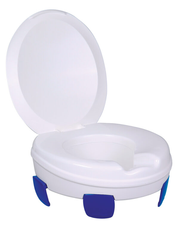 rehausse toilette Clipper III pattes+couvercle